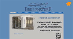 Desktop Screenshot of brillenstube.de